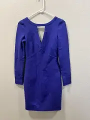 EMILIO PUCCI MID-LENGTH PUPRLE DRESS SIZE 40 ITALY 6 USA
