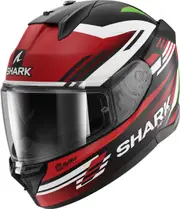 Shark D-Skwal 3 Firstlap, full face helmet , color: Matt Black/Red/Green , size: S