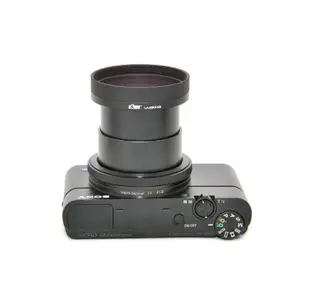 LA-52RX100轉接環SONY RX100 III II RX100M3接52mm保護鏡mc-uv濾鏡CPL偏光鏡