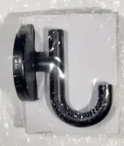 Set of 2 - DELTA Robe Hook BLACK Genuine Delta 75935-BL Robe Hook