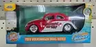 Jada 1:24 1959 Volkswagen Drag Beetle Slug Bug Punch Buggy 34230 Red/white Model
