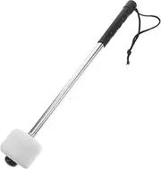 Toyvian Percussion Mallet Timpani Mallets Marching Drum Accessories Drum Hammer Drumstick Drum Sticks Snare Hammer Marching Band Sticks Percussion Sticks Stainless Black