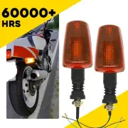2x Front/Rear Turn Signal Indicator Blinker Light For Yamaha FZR400 FZR600 TW200