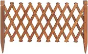 Wood Picket Garden Fence Edging Fencing Garden Yard Border Edging Panels Posts Flower Plants Pool Fences (Size : H90XL80CM)