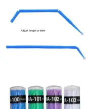 Wholesale Dental Disposable Micro Applicator Brush Bendable 1.2/1.5/2.0/2.5MM