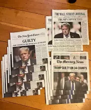 The New York Times GUILTY Jury Convicts TRUMP On All 34 Counts May 31 2024