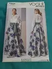 Vogue 2029 Sewing Pattern Ladies Dress By Badgley Mischka Size 8-16
