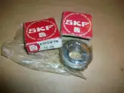 2PC SKF Roller Ball Bearing 1630DS-TN NEW IN BOX