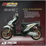 HONDA SP522 RCB 賽車輪本田節拍/CROSS 5 RACING BOY GOLD