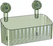 Fabselection Bathroom Storage Rack,Suction Cup Rack for Kitchen Home Supplies Kitchen,Wall Shelf Storage Holder Shower Room Organizer Organizer The Pet(Green