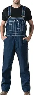 [Liberty] Walls Men's Big Smith Rigid Bib Overall, Rigid, 34/36
