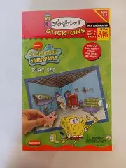 Spongebob Squarepants (2002) Colorforms Stick-Ons Sticker Play Set SEALED!