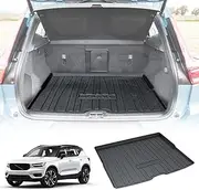 X-CAR Heavy Duty Cargo Rubber Mat Waterproof Boot Liner Luggage Tray for Volvo XC40 2018-Onwards