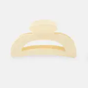 Yellow Large Cut Out Claw Hair Clip