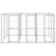Andala Pets Outdoor Dog Kennel Galvanised Steel 7.26 m