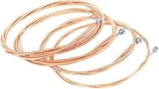 GOOHOCHY 4 Pack Bass Strings Alloy Wrapped Strings for Bass Instruments High Carbon Material