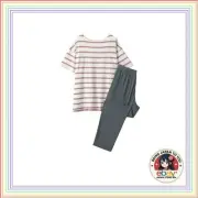 MUJI Smooth Jersey Cool to the Touch Short Sleeve Roomwear Set FD1JNA4S Women M