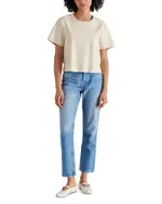 Steve Madden Ezra Faux Leather Top