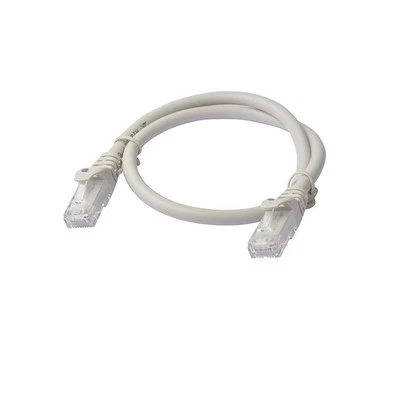 P - 8Ware 0.5mGrey Premium Snagless CAT6A Ethernet Cable, up to 10Gbps