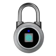 Fingerprint Padlock, Bluetooth Lock, Mobile APP, Smart Padlock with Keyless B...