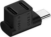 Docking Station for USB Type C One-Out Two Adapter Game Console Cellphone Tablets Accessory