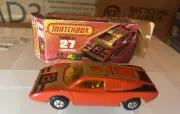 1974 Matchbox Lesney Lamborghini Countach Streakers No. 27 w/ Box