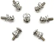 Spring Graphics Card Screws ， 30Pcs M2.5x12.7mm Cross Screw with Washer Spring Graphics Card Radiator