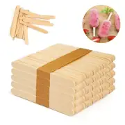 50pcs Wooden Craft Mold Popsicle Sticks Ice Cream Maker New Model Wooden Sticks