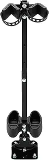 KUAFU Pistol Stand Compatible with Polaris Ranger RZR General Can-Am Defender Pioneer Maverick Kawasaki Mule Teryx Kubota Golf Cart Pistol Mount Vertical Floor Mount Truck UTV Gun Holder