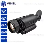 IR Wildlife Monoculars Camera Optical Zoom 36X WIFI Outdoor 128GB