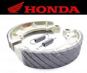 Set of (2) Honda Water Grooved REAR Brake Shoes and Springs #43120-MJ1-405