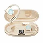 AI Translation Earbuds Real Time,144 Languages Online Wireless Language Translator Earbuds,Two-Way Translator Device with APP for iOS and Android,Beige