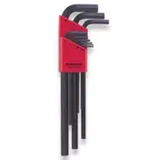 BONDHUS 9 Pce Hex L-Wrench Long 1.5-10Mm BD12199
