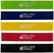 Silver Fern Resistance Bands Mini - Pack of 5