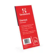 Sandleford Slanted DL Menu/Sign Holder 22cm Acrylic Display Portrait Stand Clear