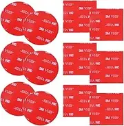 12 PCS 3M Double Sided Foam Adhesive Tape Pads,DanziX Round and Square VHB Sticky Pads Replacement Mounting Tape