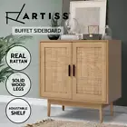 Artiss Rattan Buffet Sideboard 2 Doors