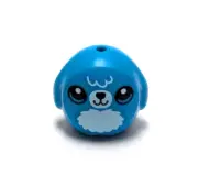 Lego - Minifigure Utensil - Blue White, Dog, Plushie