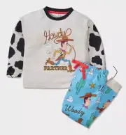 Peter Alexander Kids Toy Story Woody Long Pj Set Size 8 - BRAND NEW WITH TAG