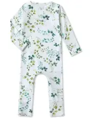 [Snuggle Hunny] Eden Organic Growsuit in White