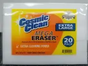 Cosmic Clean Mega Eraser 20 Pack Extra Large melamine sponge