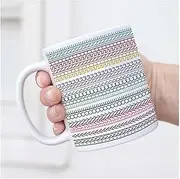 Lizihaowu F*Ck This Shit Mug, Hidden Message Coffee Mugs, F This S Mug Ceramic Cup (White Color)