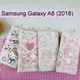 三麗鷗彩繪皮套 Samsung Galaxy A8 (2018) 5.6吋 Hello Kitty 雙子星 美樂蒂【正版】