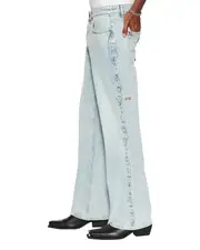 Bronko Paragon Kraft Wide Leg Jean - Stone Wash Denim | Ksubi ++