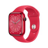 Apple Watch Series 8 GPS 41mm (PRODUCT)RED Aluminium Case RED Sport Band - Regular