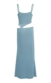 [Christopher Esber] Mineral Stone Separation Tank Dress