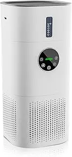 [ABIRDAY] Air Purifiers 3-Stage Smart Air Purifyer for Bedroom Home up to 52m², With Built-in Humidifier Function, Hepa Air Filter Cleaner Super Mute Efficient Filtering for Pets Smokers Office