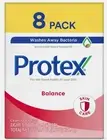 (8 Bars 3.7 oz.) PROTEX BALANCE ANTIBACTERIAL SOAP BAR JABON PROTEX Family PK