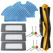 for Deebot Ozmo 900 Filter Brush Mop Cloth Set Vacuum Cleaner Parts Robot Vacuum Cleaner Roller Bru
