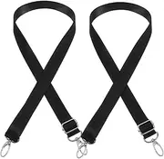 ROMISBABA Horse Blanket Leg Straps 2 Pack Stretchy Elastic Leg Straps with Fasteners for Winter Use